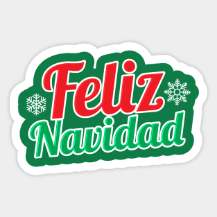 Feliz Navidad Sticker